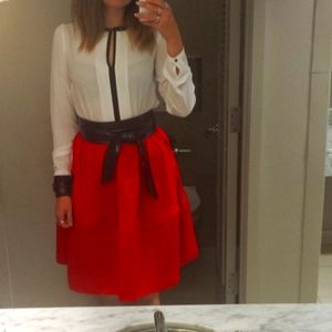 Express below knee skirt